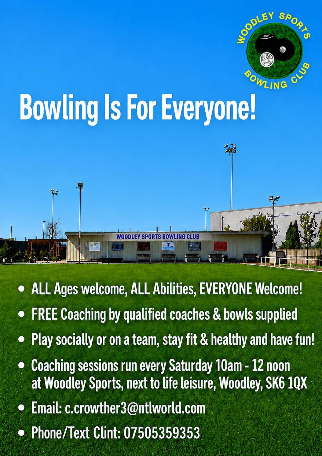 Free Coaching @ Woodley Sports